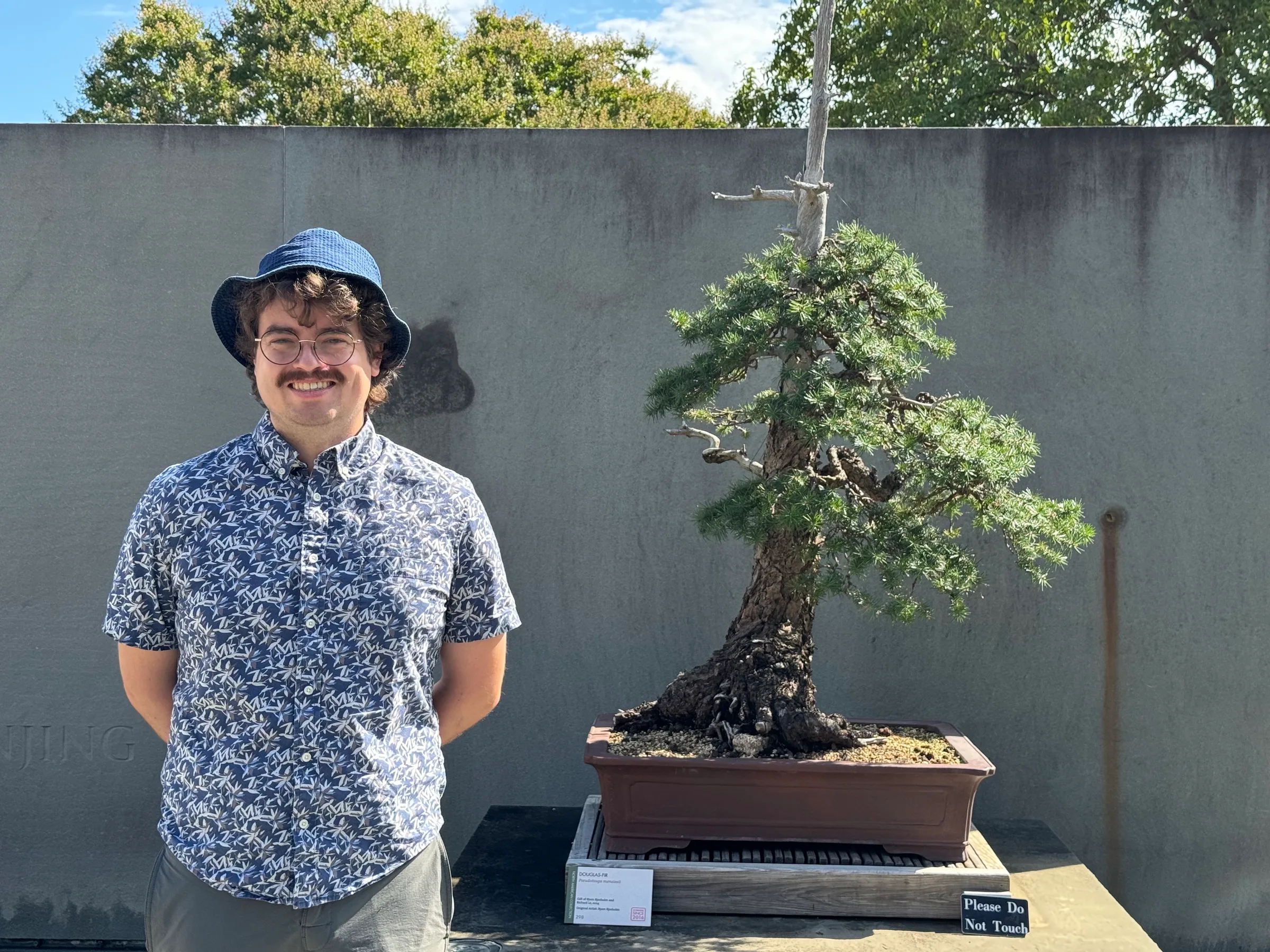 Will at the National Bonsai and Penjing Museum -- Tree by Bjorn Bjorholm